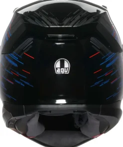 AGV Integraalhelmen|Helmen Met Zonnevizier-K7 Geniy att Back/Bue/Grey