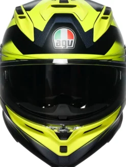 AGV Integraalhelmen|Helmen Met Zonnevizier-K7 Gipe att Back/Yeow Fuo