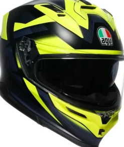 AGV Integraalhelmen|Helmen Met Zonnevizier-K7 Gipe att Back/Yeow Fuo