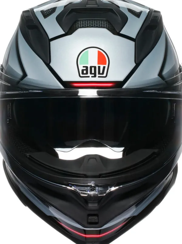 AGV Integraalhelmen|Helmen Met Zonnevizier-K7 Jaeger Back/iver