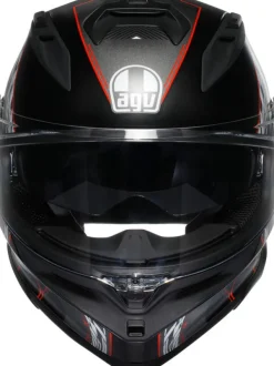 AGV Integraalhelmen|Helmen Met Zonnevizier-K7 Kyber att Back/Red