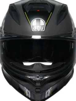 AGV Integraalhelmen|Helmen Met Zonnevizier-K7 Kyber att Grey/Yeow Fuo