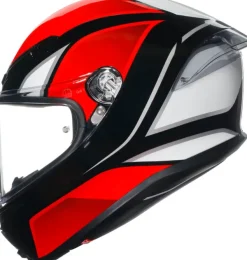 AGV Integraalhelmen-K6 Hyphen Back/Red/White