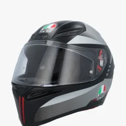 AGV Integraalhelmen|Race Helmen-K1 ap att Back/Grey/Red 034