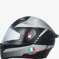 AGV Integraalhelmen|Race Helmen-K1 ap att Back/Grey/Red 034