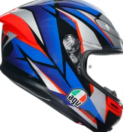 AGV Integraalhelmen-K6 ahcut Back/Bue/Red