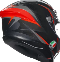 AGV Integraalhelmen-K6 ahcut Back/Grey/Red