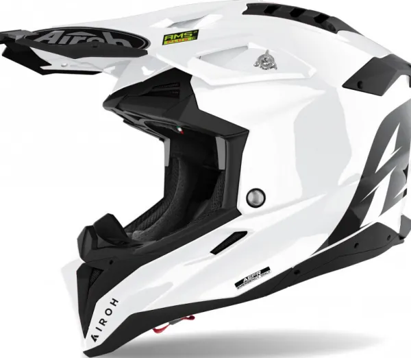 Airoh Adventure Helmen|Crosshelmen-Aviator 3 White