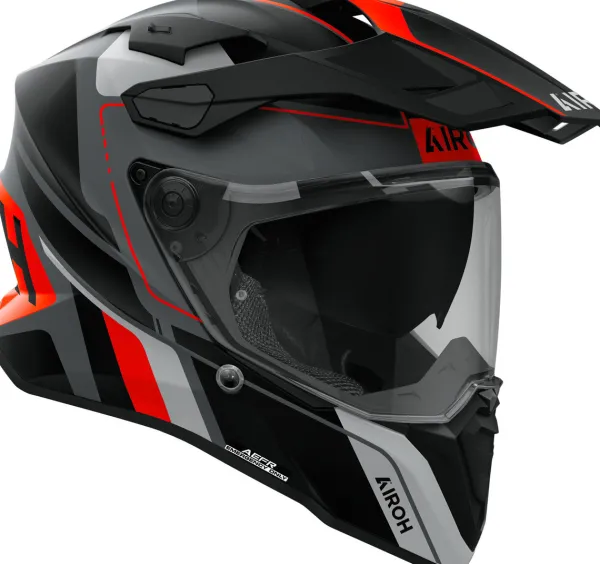 Airoh Adventure Helmen|Integraalhelmen-Coander 2 kip Back/Orange 183