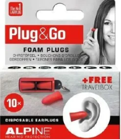 Alpine Cadeaus Voor Motorrijders-MotoSafe earplugs Plug&Go