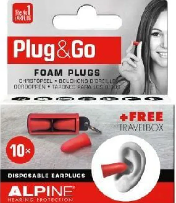 Alpine Cadeaus Voor Motorrijders-MotoSafe earplugs Plug&Go