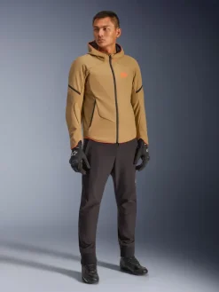 Alpinestars Motorjassen-Aerohe Wp otorja Dark Khaki Back Orange Fuo 8038