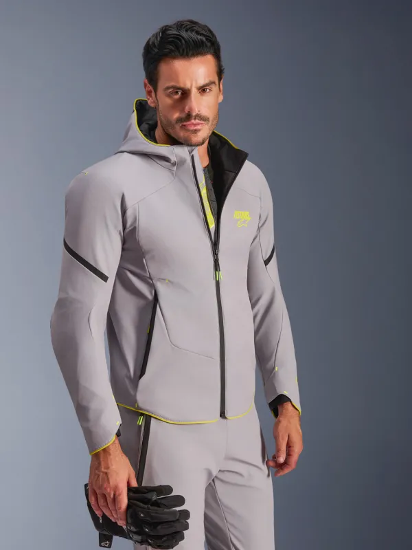 Alpinestars Motorjassen-Aerohe Wp otorja id Gray Yeow Fuo 9116