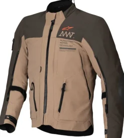 Alpinestars Motorjassen-At-8 tretch Drytar XF otorja Dark Brown/Dark Khaki 8018