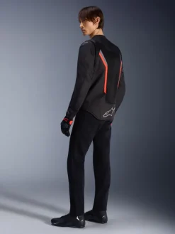 Alpinestars Motorjassen-At V3 Air otorja Back/Dark Gray/Red Fuo
