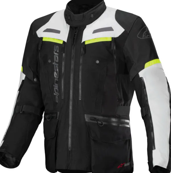 Alpinestars Motorjassen-Bogota' Pro Drytar otorja Back/Ice Gray/Yeow Fuo 1381