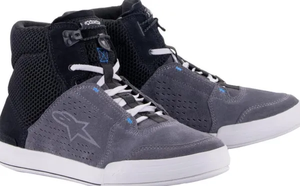 Heren Alpinestars Heren Motorschoenen|Casual Motorschoenen-Chrome Air Shoes Black Cool Gray Blue 12