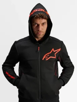Alpinestars Motorhoodies|Motorjassen-Chroe Air port otorhoodie Back Red Fuo 1030