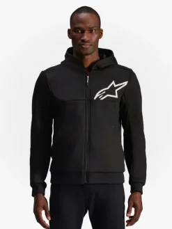 Alpinestars Motorhoodies|Motorjassen-Chroe V2 port otorhoodie Back White 12