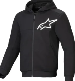 Alpinestars Motorhoodies|Motorjassen-Chroe V2 port otorhoodie Back White 12