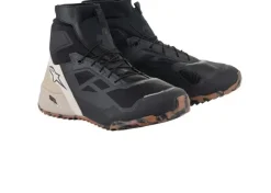 Heren Alpinestars Heren Motorschoenen-CR-1 Shoes Black Light Brown 1280