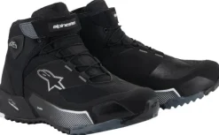 Heren Alpinestars Heren Motorschoenen-Cr-X Women'S Drystar Riding Shoes Black Dark Gray White 102