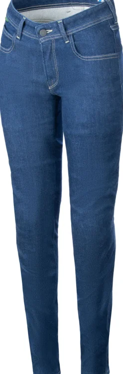 Alpinestars Motorjeans-Daisy V3 Women'S Riding Denim Motorjeans Rinse Blue