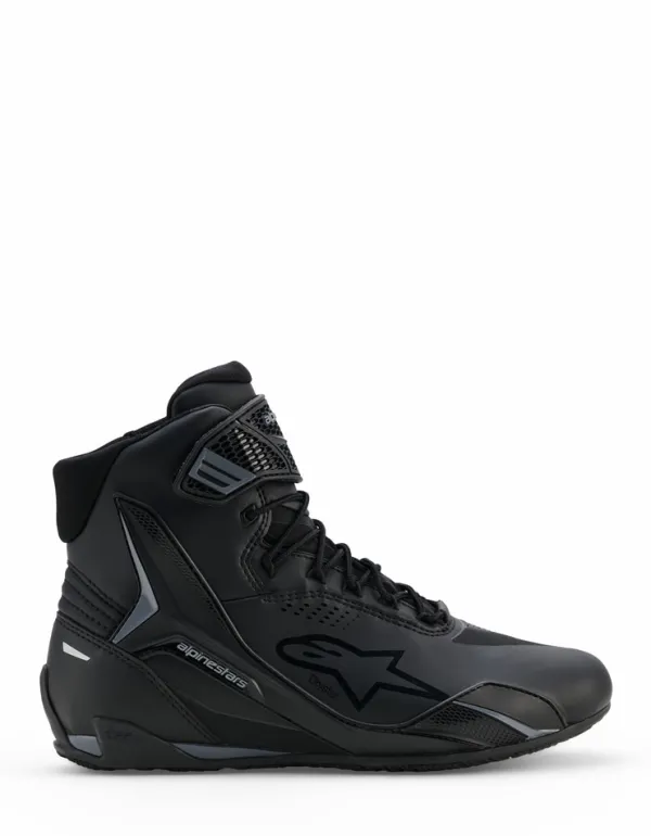 Heren Alpinestars Heren Motorschoenen-Faster-4 Drystar Shoes Black Cool Gray 105