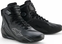 Heren Alpinestars Heren Motorschoenen-Faster-4 Drystar Shoes Black Cool Gray 105
