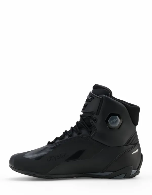 Heren Alpinestars Heren Motorschoenen-Faster-4 Drystar Shoes Black Cool Gray 105