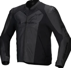 Alpinestars Motorjassen-Faster V3 Airflow Leather Motorjas Black Black 1100