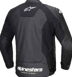 Alpinestars Motorjassen-Faster V3 Leather Motorjas Black/White 12