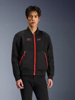 Alpinestars Motorjassen-Fight Air otorja Back/Bright Red