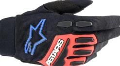 Alpinestars Motorhandschoenen-Fu Bore Xt Gove Back Bright Red Bue 1317