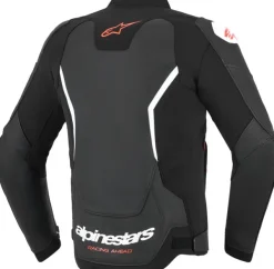 Alpinestars Motorjassen-Gp Force V2 Leather Motorjas Black White 12