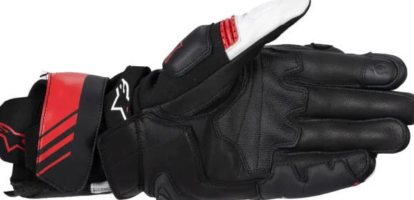 Alpinestars Motorhandschoenen-GP Pu R V3 eather Gove Back White Bright Red 1304