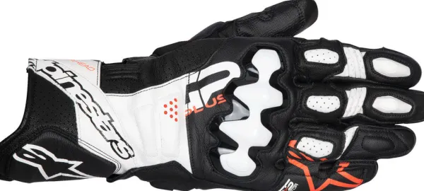 Alpinestars Motorhandschoenen-GP Pu R V3 eather Gove Back White Red Fuo 1231