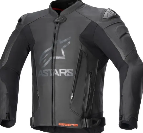 Alpinestars Motorpakken-Gp Plus V4 Leather Jacket Black Black 1100
