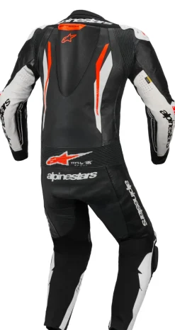 Alpinestars Motorpakken-Gp Tech V5 1 Pc Lth Suit Racepak Black/White/Red Fluo