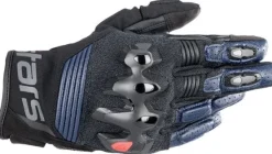 Alpinestars Motorhandschoenen-Hao eather Gove Dark Bue Back 7109