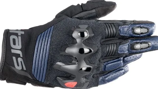 Alpinestars Motorhandschoenen-Hao eather Gove Dark Bue Back 7109