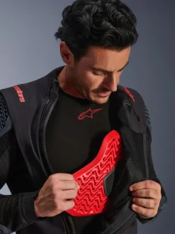 Alpinestars Motorjassen-Hao Pro D Xf ainated otorja Back Dark hadow 1065