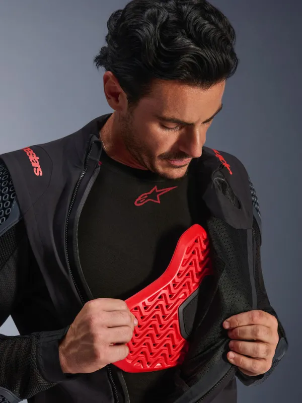 Alpinestars Motorjassen-Hao Pro D Xf ainated otorja Back Dark hadow 1065