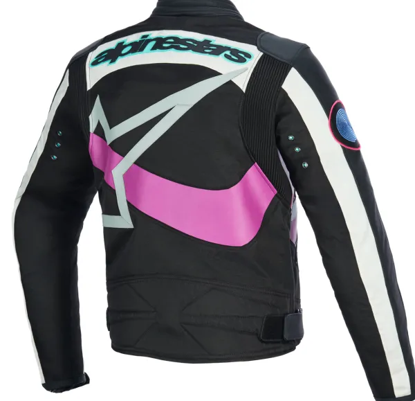 Alpinestars Motorjassen-Ide otorja Back Off White Purpe 1612