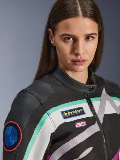 Alpinestars Motorjassen-Ide otorja Back Off White Purpe 1612