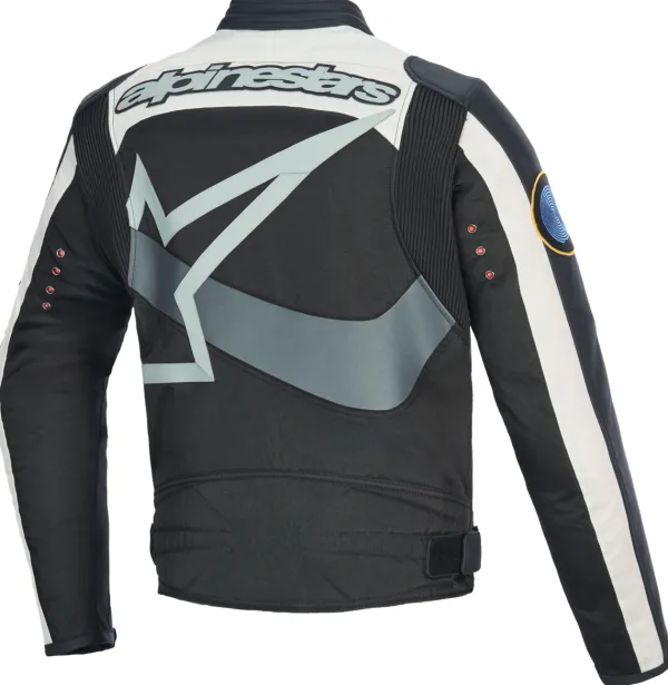 Alpinestars Motorjassen-Ide otorja Off White Fae Red Back 2053