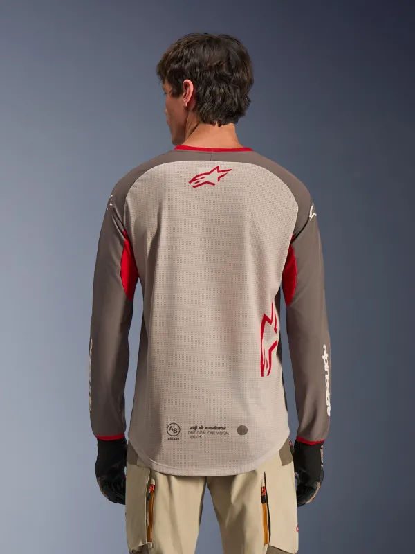 Alpinestars Motor Merchandise-axdura Dua Jerey Auinu/Wanut