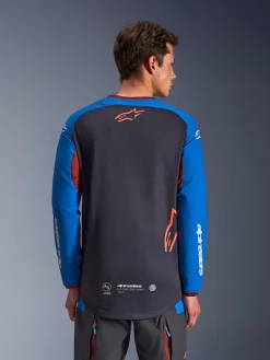 Alpinestars Motor Merchandise-axdura Dua Jerey Deep Gray/Roya Bue