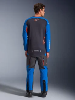 Alpinestars Motor Merchandise-axdura Dua Jerey Deep Gray/Roya Bue
