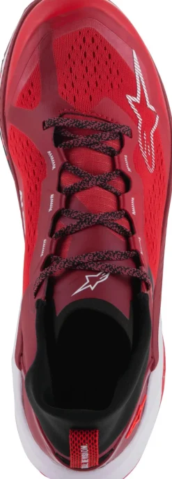 Heren Alpinestars Heren Motorschoenen-Meta Xr V2 Sneaker Bright Red/Dark Red/White